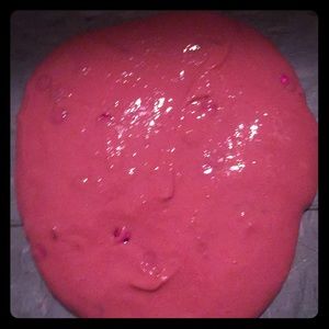 Pink crunchy slime
